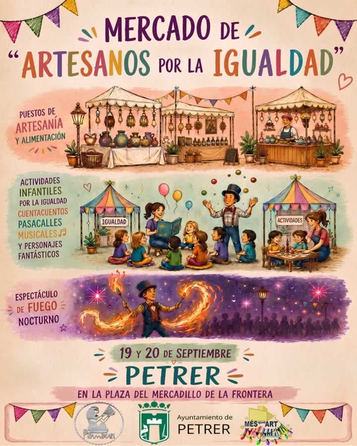 Mercado Artesanal de Petrer 2026 – Alicante