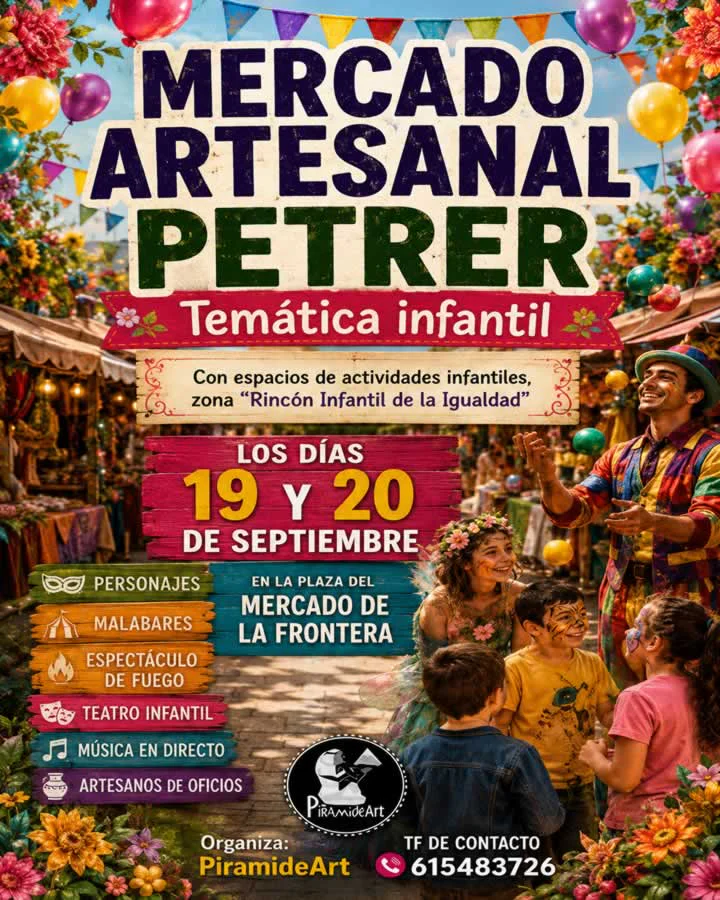 Mercado Artesanal de Petrer 2026 – Alicante
