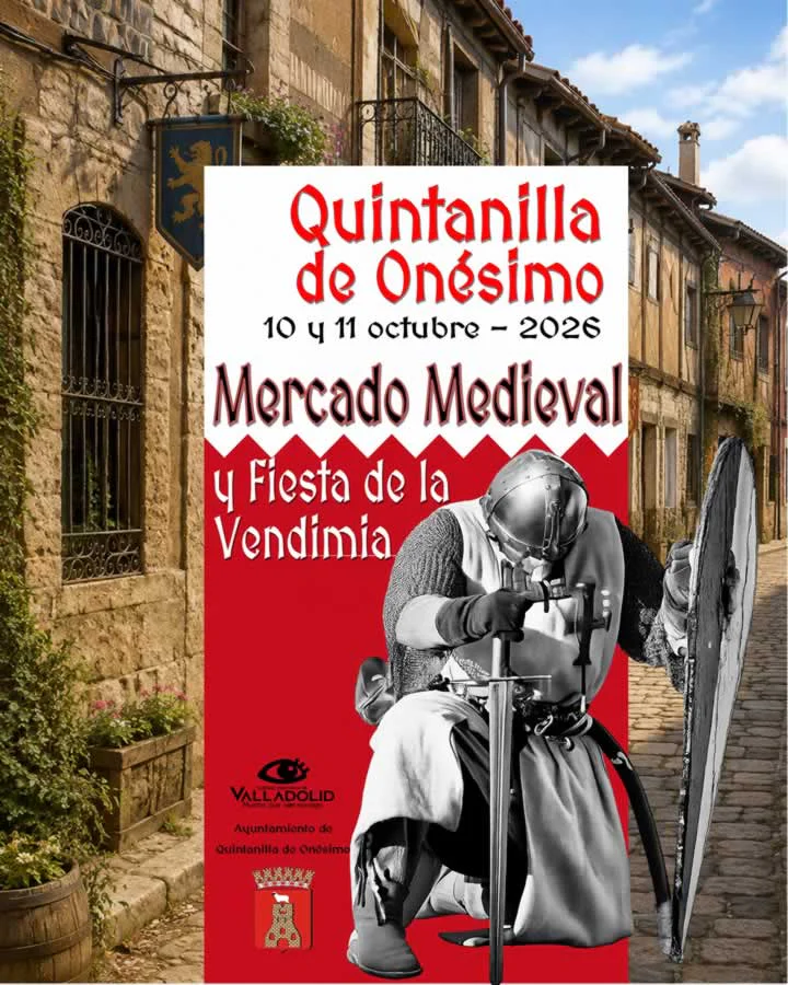 Mercado Medieval y Fiesta de la Vendimia de Quintanilla de Onésimo (Valladolid) 2026