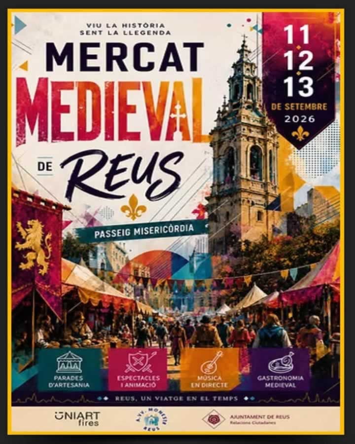 Mercado Medieval de Reus 2026