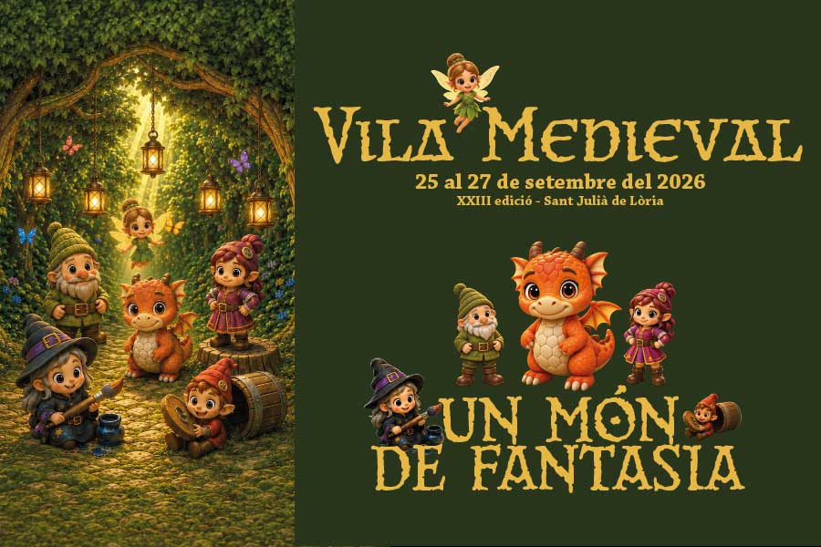Vila Medieval 2026 en Sant Julià de Lòria (Andorra)