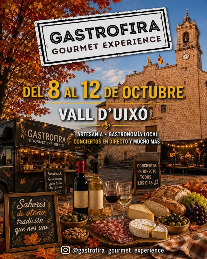 Gastrofira Gourmet Experience de La Vall d’Uixó (Castellón) 2026