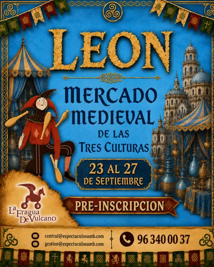 Mercado Medieval de las Tres Culturas de León 2026