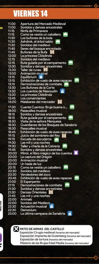 Mercado medieval de Puebla de Sanabria (Zamora) 2026
