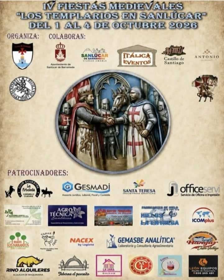 Mercado Templario de Sanlúcar de Barrameda 2026