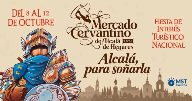 Mercado Cervantino de Alcalá de Henares 2026