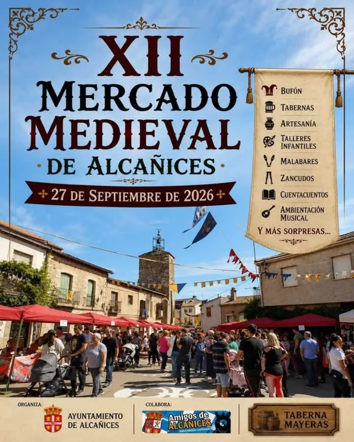 XII Mercado Medieval de Alcañices 2026