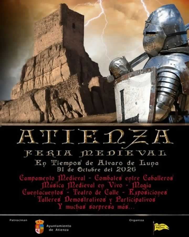 Mercado Medieval de Atienza 2026 (Guadalajara)