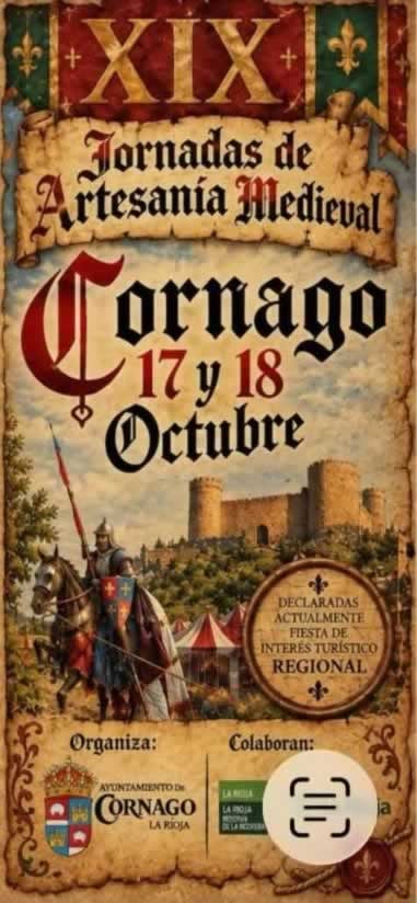 Jornadas de Artesanía Medieval de Cornago 2026