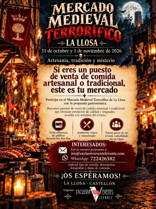Mercado Medieval de La Llosa 2026