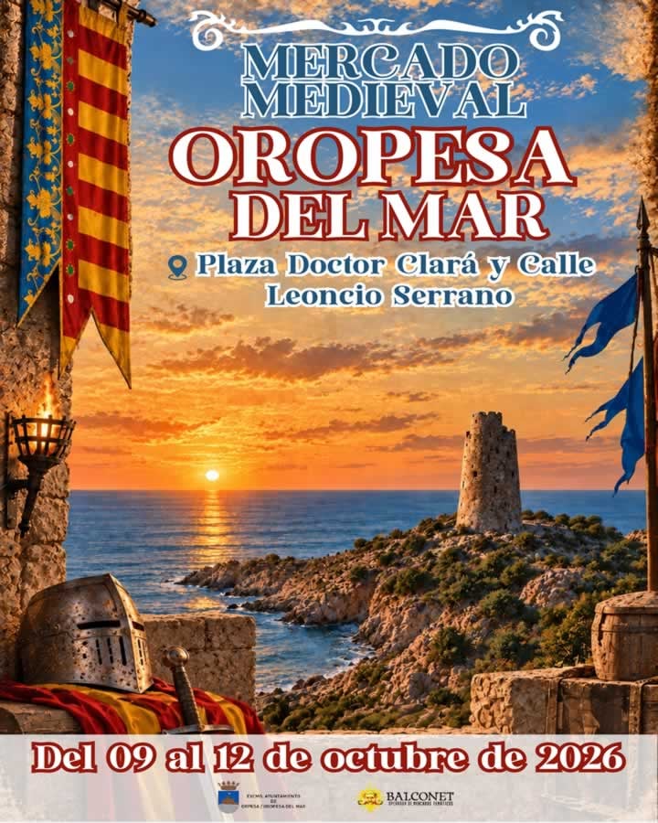 Mercado Medieval de Oropesa del Mar 2026
