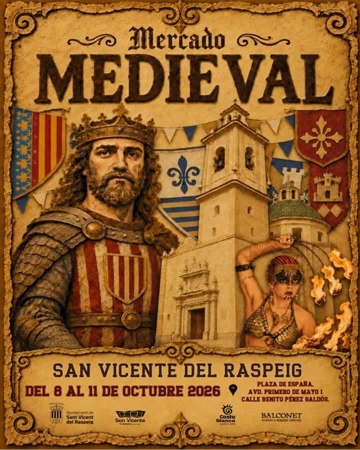 Mercado Medieval de San Vicente del Raspeig 2026