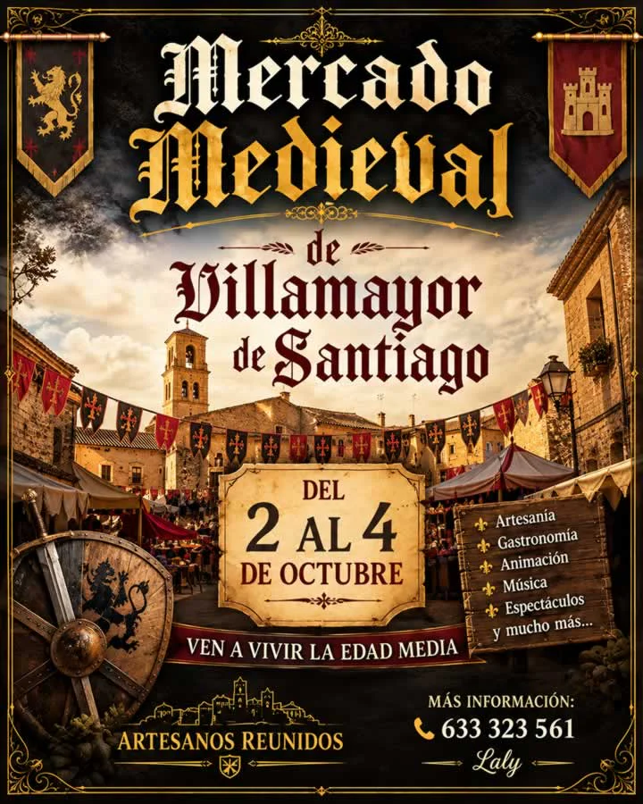 Mercado Medieval de Villamayor de Santiago 2026