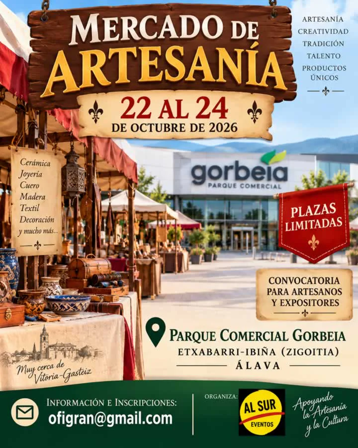 Mercado de Artesanía Gorbeia 2026