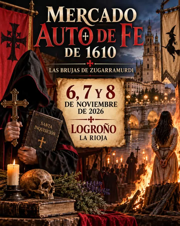 Mercado Auto de Fe de 1610 Logroño 2026