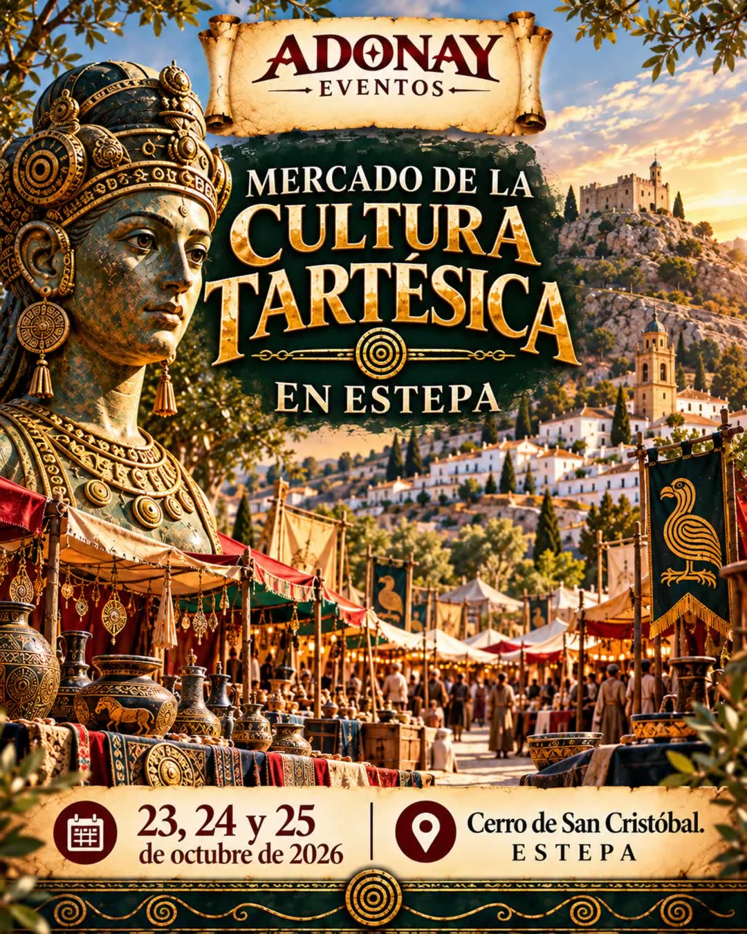 Mercado de la Cultura Tartésica en Estepa 2026 (Sevilla)