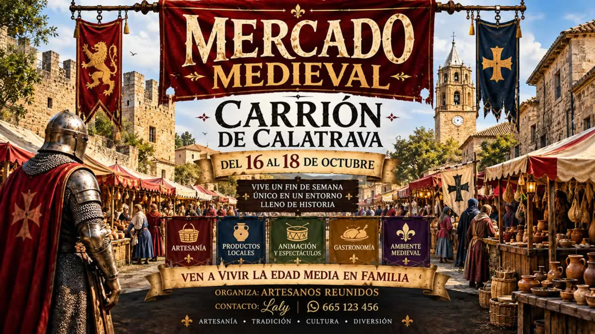 Mercado Medieval de Carrión de Calatrava 2026