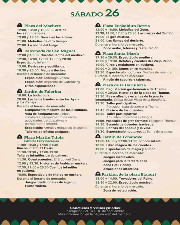 Mercado Medieval de Vitoria – Gasteiz 2026 (Alava)