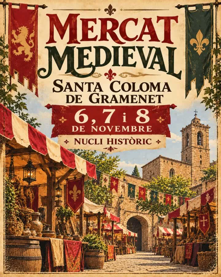 Mercado Medieval De Santa Coloma De Gramenet 2026 (Barcelona)