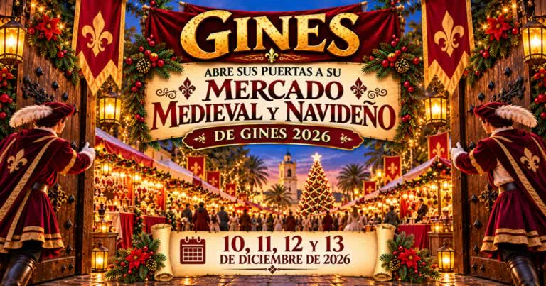 Mercado Medieval y Navideño de Gines 2026 (Sevilla)