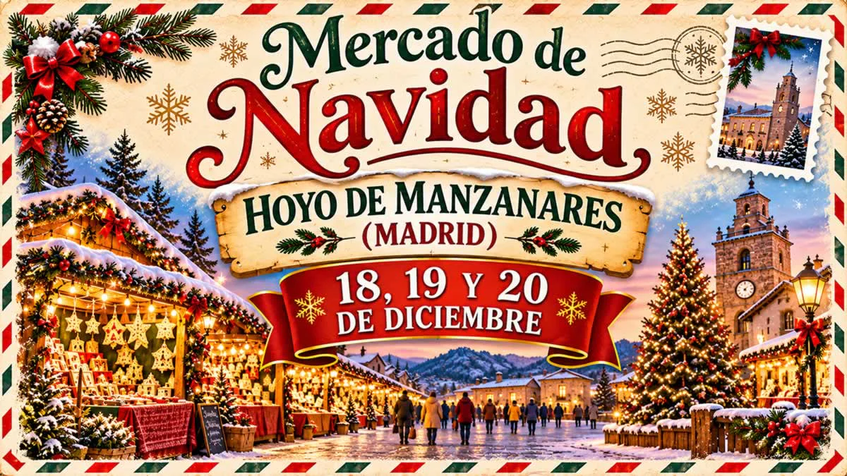 Mercado de Navidad de Hoyo de Manzanares 2026 (Madrid)