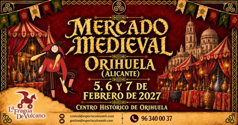 Mercado Medieval de Orihuela 2027 (Alicante)