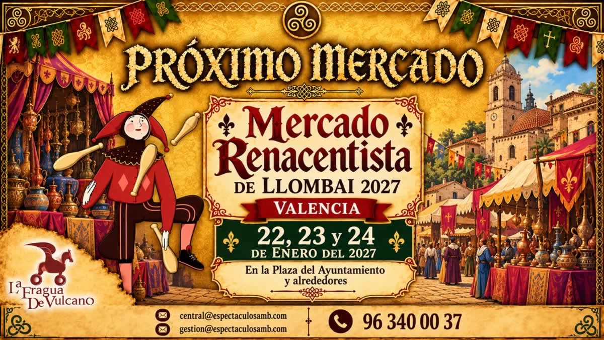 Mercado Renacentista de Llombai 2027 Valencia