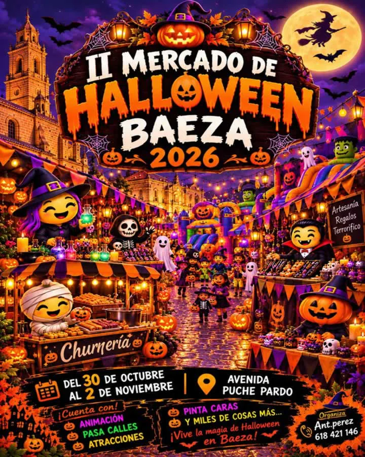 II Mercado de Halloween de Baeza 2026