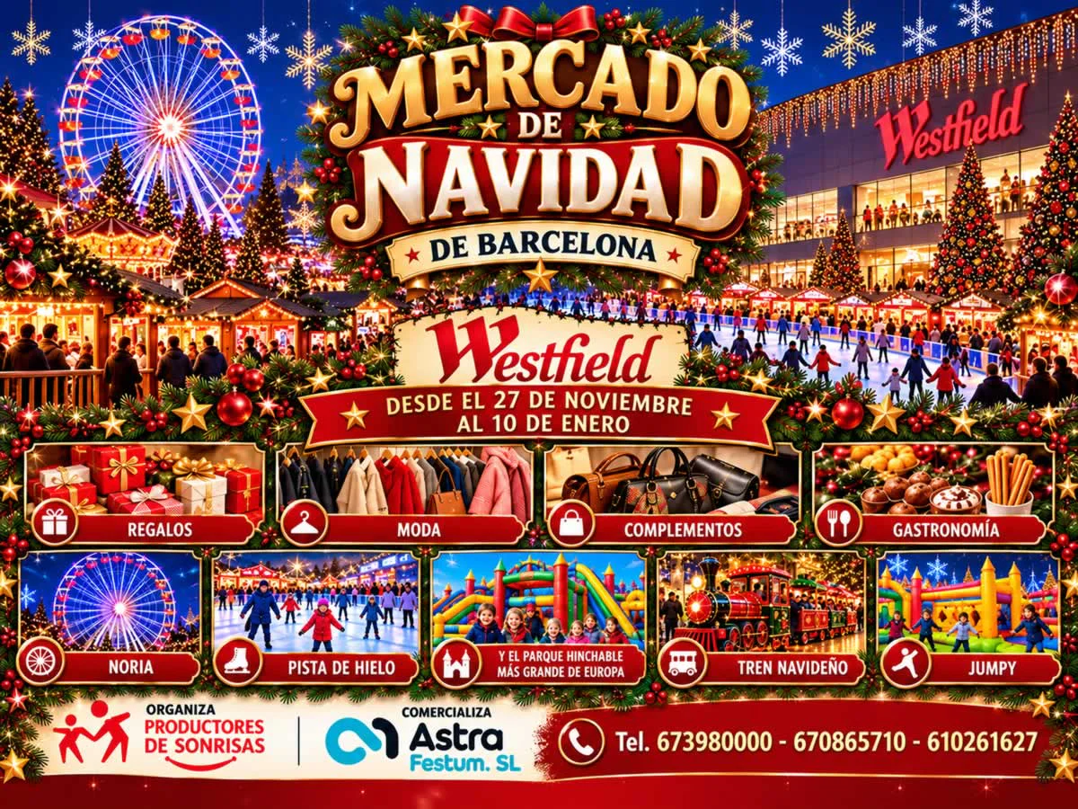 Mercado de Navidad de Barcelona 2026-2027