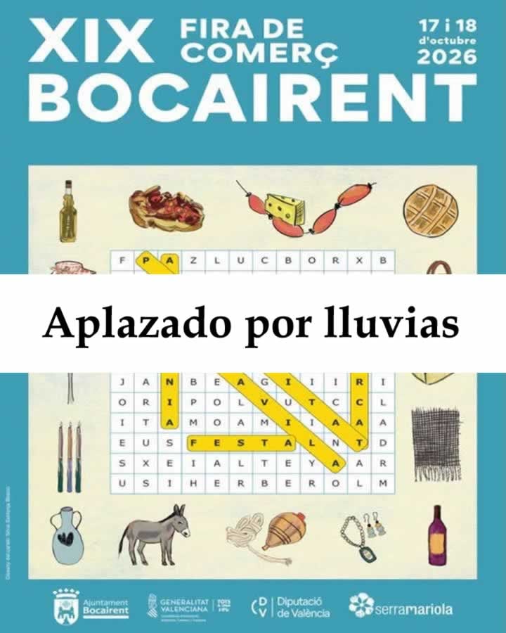 Aplazado el Mercado Medieval de Bocairent