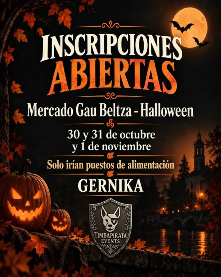 Mercado de Halloween de Gernika 2026