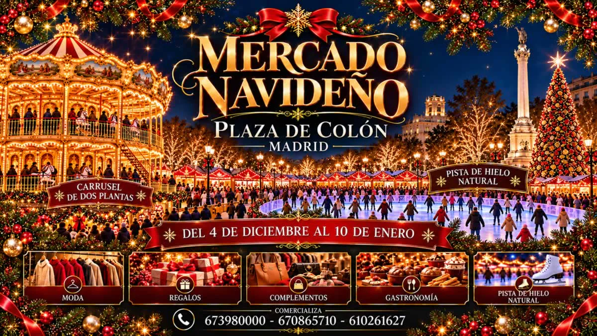 Mercado Navideño de la Plaza de Colón 2026-2027