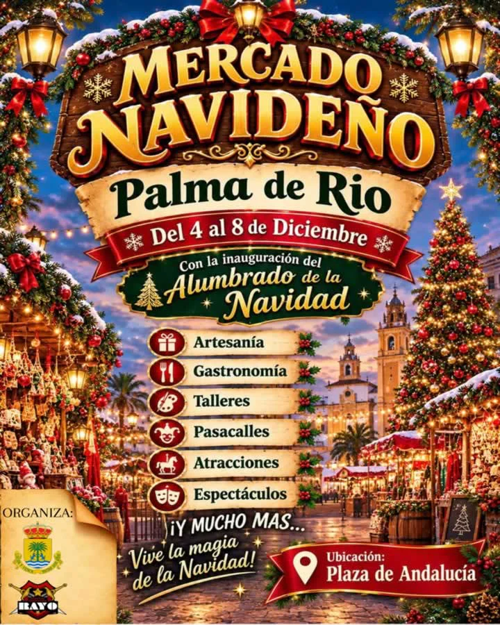 Mercado Navideño de Palma del Río 2026 Córdoba