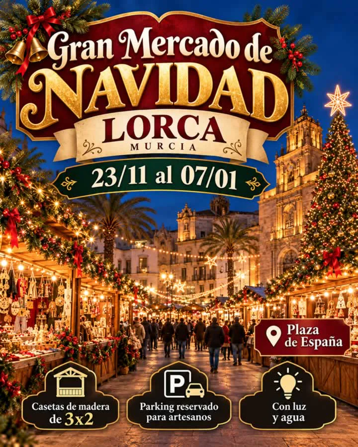 Gran Mercado de navidad de Lorca 2026-2027