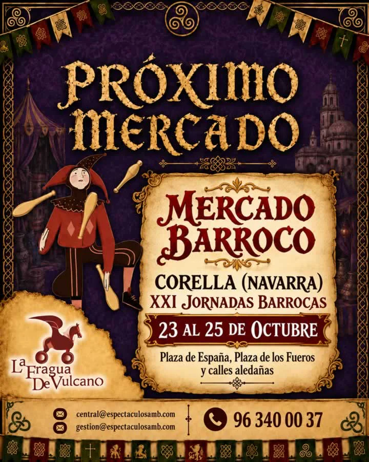 Mercado Barroco de Corella 2026