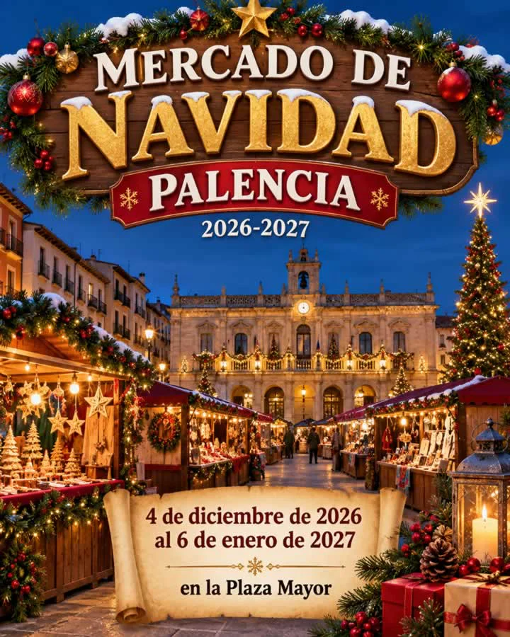 Mercado de Navidad de Palencia 2026-2027