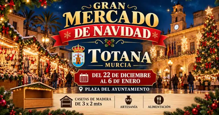 Gran Mercado de Navidad de Totana 2026-2027