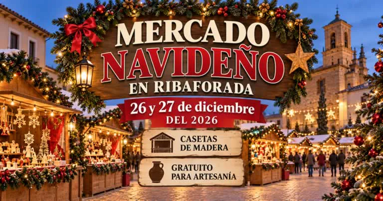 Mercado Navideño de Ribaforada 2026