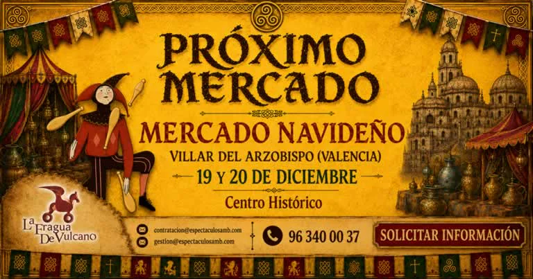 Mercado Navideño de Villar del Arzobispo 2026