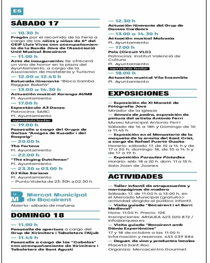 Mercado Medieval de Bocairent 2026