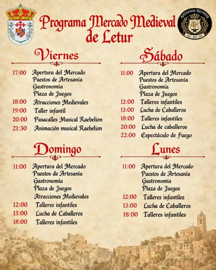 Mercado Medieval de Letur 2026